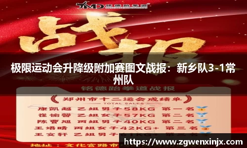 极限运动会升降级附加赛图文战报：新乡队3-1常州队